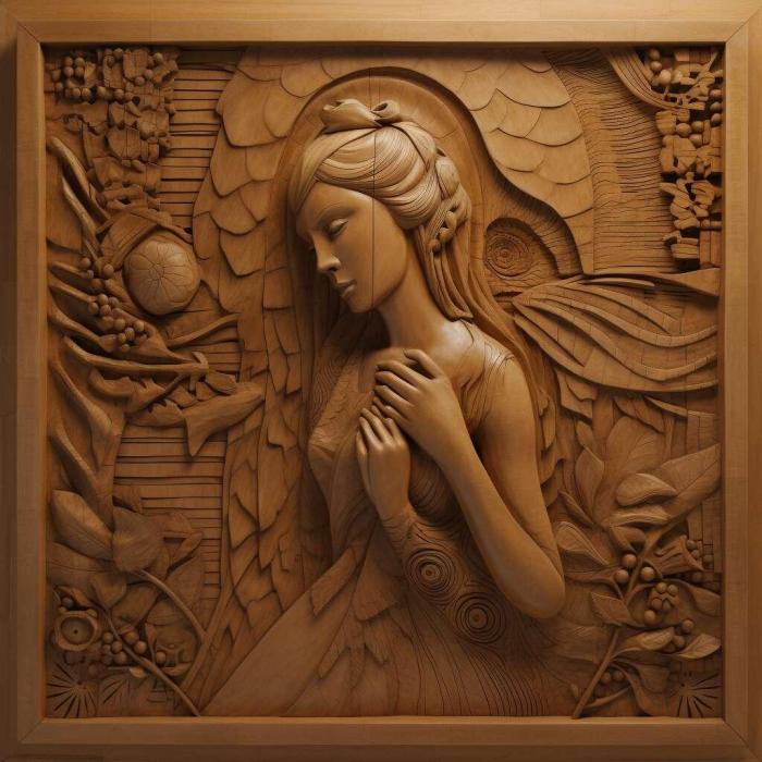 نموذج ثلاثي الأبعاد لآلة CNC 3D Art 